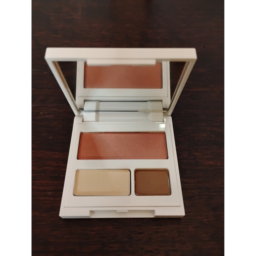 Clinique Colour Surge Eye Shadow Duo Butter Pecan Sunset Glow Blush Palette K89